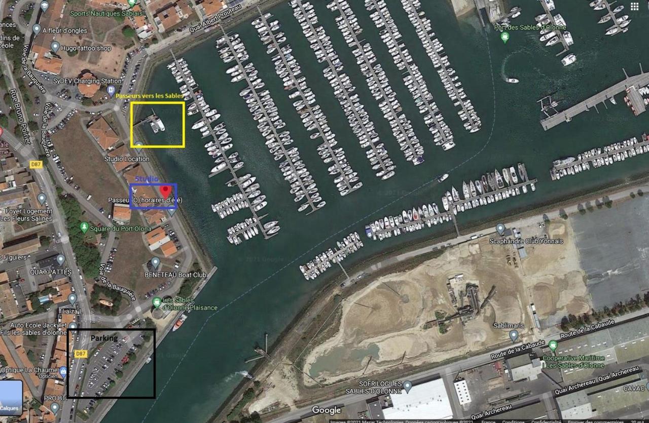 Studio Les Sables D'Olonne Port Olona - La Chaume Экстерьер фото